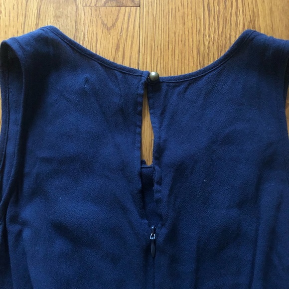 Xhilaration Navy Blue Romper - Picture 6 of 7